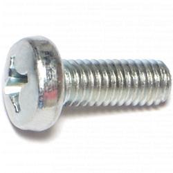 Midwest Fastener® 6mm-1.00 x 16mm Phillips Drive Zinc Pan Head