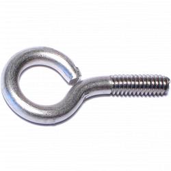 Midwest Fastener 65141 No.8 Stainless Steel Screw Eye - 20 Piece