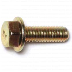 Hard-to-Find Fastener 5/16-18 X 1 Serrated Flange Bolts - Zinc Plated Steel (8 Pack)