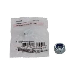 Midwest Fastener® 10mm-1.25 Class 8 Zinc Nylon Insert Lock Nut - 1