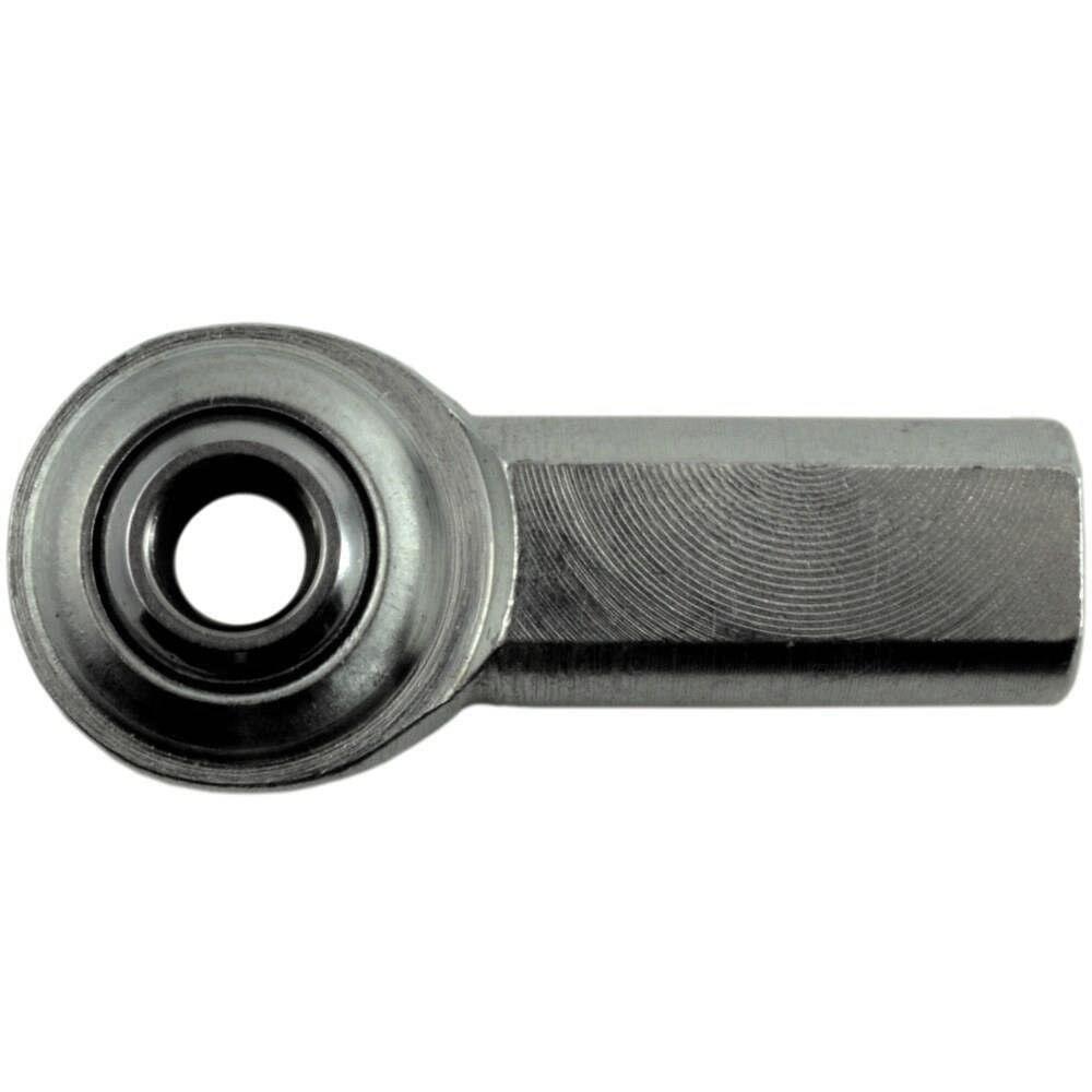 Midwest Fastener® 1/4"-28 x 1-11/16" Zinc Threaded Heim Joint - 1 Count