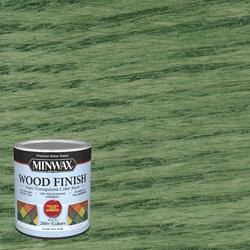 Minwax® Wood Finish™ Interior Water-Base Semi-Transparent Green Tea Wood  Stain - 1 qt. at Menards®