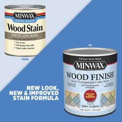 Minwax Wood Finish Water-Based Colton Blue Mw1058 Semi-Transparent