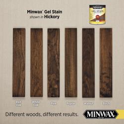 Minwax® Interior Oil-Base Hickory Gel Stain - 1 qt. at Menards®
