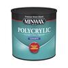 Minwax® Polycrylic® Interior Water-Base Matte Clear Protective Wood Finish - 1/2 pt.