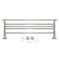 Modona Antica 26-1/2" Satin Nickel Towel Rack at Menards®