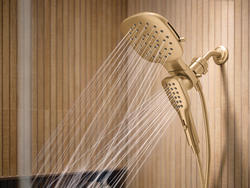 Moen® Zyla™ Posi-Temp® Bronzed Gold Bathtub Shower Faucet at Menards®