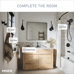 Moen® Mikah™ Matte Black Robe Hook at Menards®