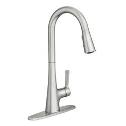 Moen® Mikah™ One-Handle Pull-Down Spot Resist™ Stainless Kitchen