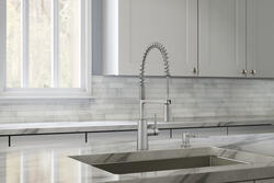 Moen® Nori™ One-Handle Pull-Down Spot Resist™ Stainless Pre-Rinse ...