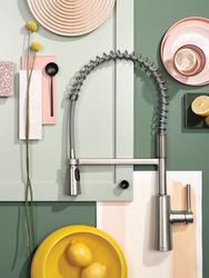 Moen® Nori™ One-Handle Pull-Down Spot Resist™ Stainless Pre-Rinse