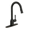 Moen® Nori™ One-Handle Pull-Down Chrome Pre-Rinse Spring Kitchen Faucet