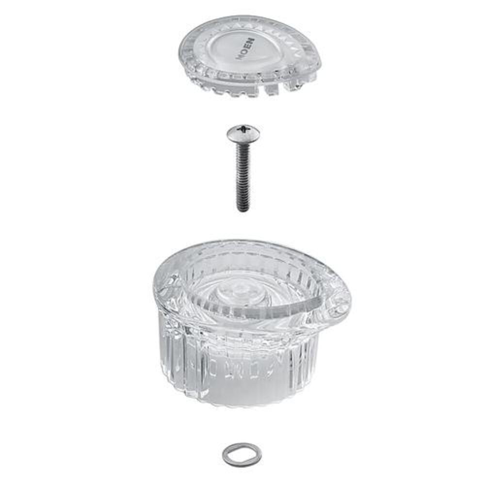 Moen® Posi-Temp® Clear Tub and Shower Replacement Faucet Handle