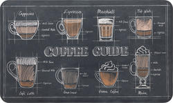 Mohawk Home Coffee Guide Multi 18 in. x 30 in. Kitchen Mat