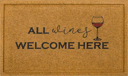 Multy Home™ 23.5 x 36.5 Coir Rubber Wlcome Door Mat at Menards®