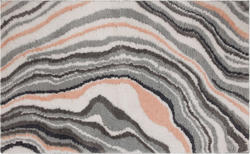 Serpentine Gray Marbled Super Soft Bath Rugs