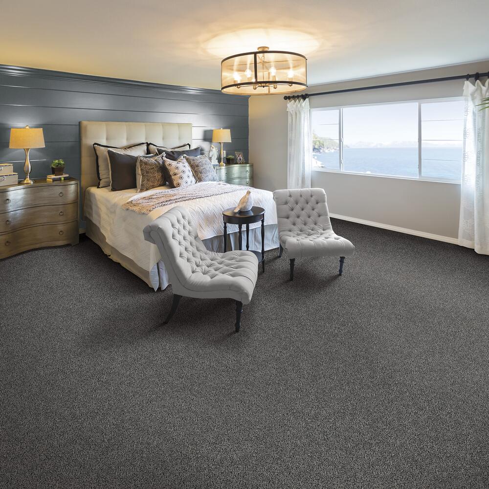 Mohawk® Copper Village Fedora Gray Frieze Carpet 12 ft. Wide Mohawk® Copper Village Fedora Gray Frieze Carpet 12 ft. Wide