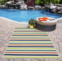 Designer's Image™ Beachcomber Multi-Color 8'6