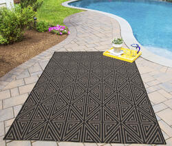 Designer's Image™ Beachcomber Charcoal 5'3