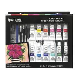 Brea Reese 10 Piece Acrylic Paint Kit Classic Colors - Office Depot