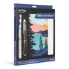Brea Reese® Mountain Scene Acrylic Paint By Number Kit