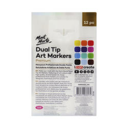 Mont Marte Premium Dual Tip Art Markers - 12 Piece at Menards®