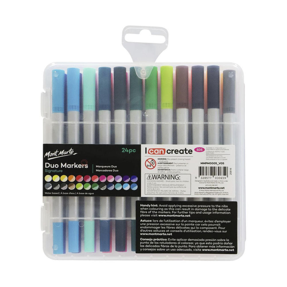 Mont Marte Signature Duo Markers 24 Piece at Menards®