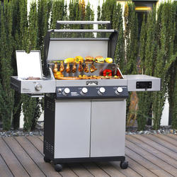 Monument ClearView® Denali 4-Burner Propane Gas Grill at Menards®