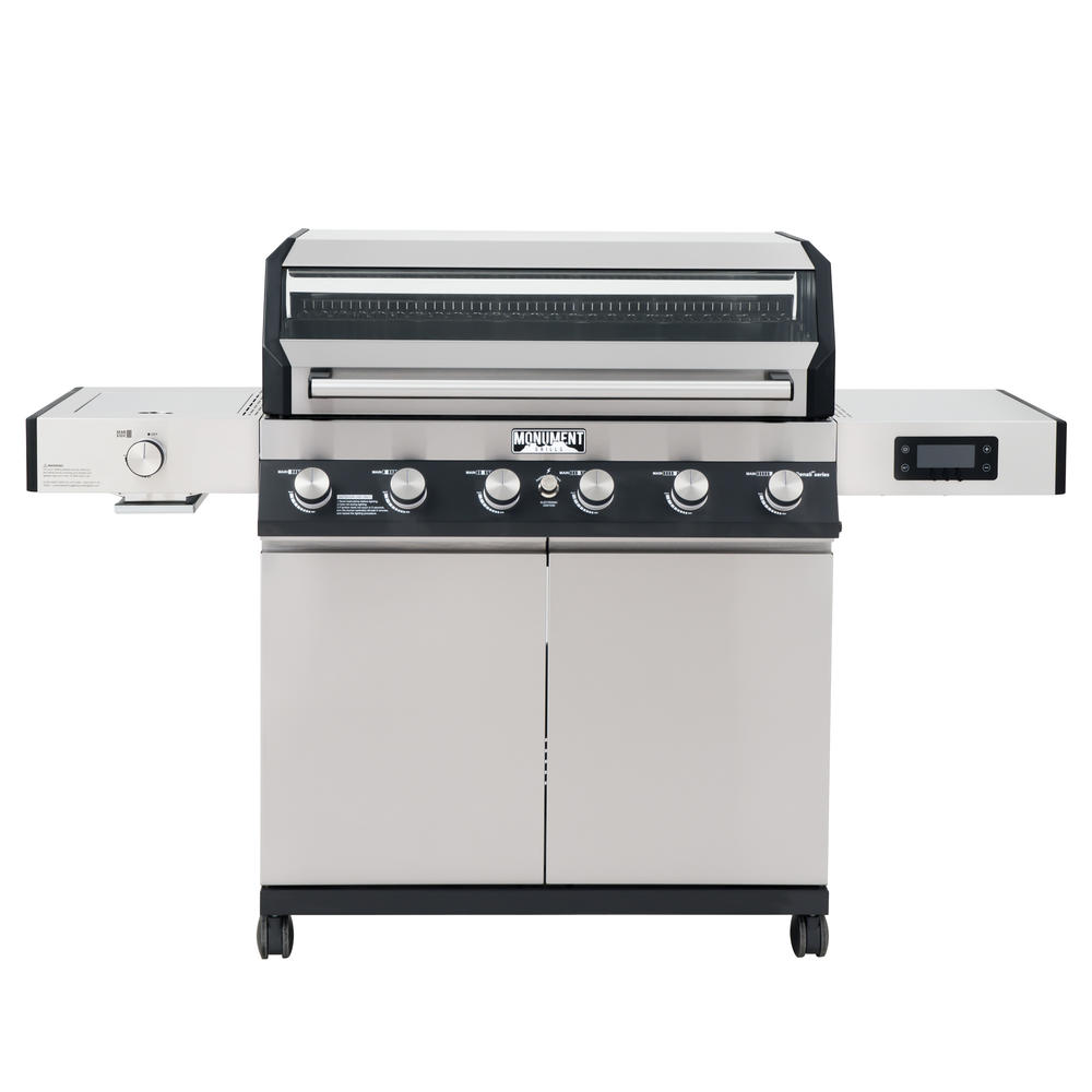 Monument ClearView Denali 6 Burner Propane Gas Grill at Menards