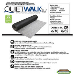 QuietWalk Luxury Vinyl Underlayment 100 Sq ft