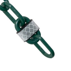 Mr. Chain™ 2 in. (#8) x 25' Evergreen Reflective Barrier Chain at Menards®