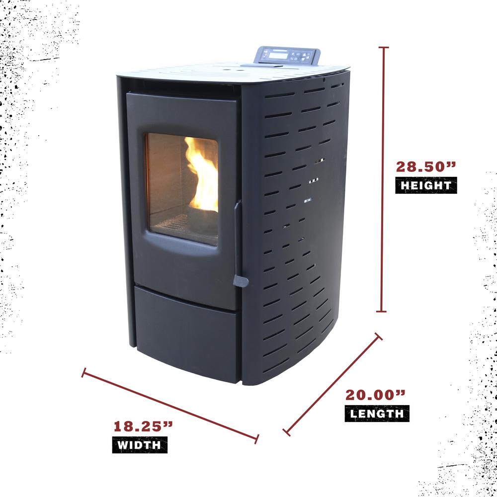 Cleveland Iron Works Mini Pellet Stove - Thumbnail 3