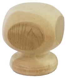 Crown 4 Cedar Wood Finials by Mr Spindle 