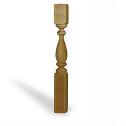 Mr. Spindle Montgomery 6 x 6 x 47 Cedar Finger-Joint Turned Deck Post ...