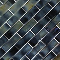 GBM® Metro Subway Arctic 12 x 12 Glass Mosaic Tile GBM® Metro Subway Arctic 12 x 12 Glass Mosaic Tile