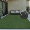 MS International Grass Park Emerald Green Indoor/Outdoor Turf 12 ft. Wide