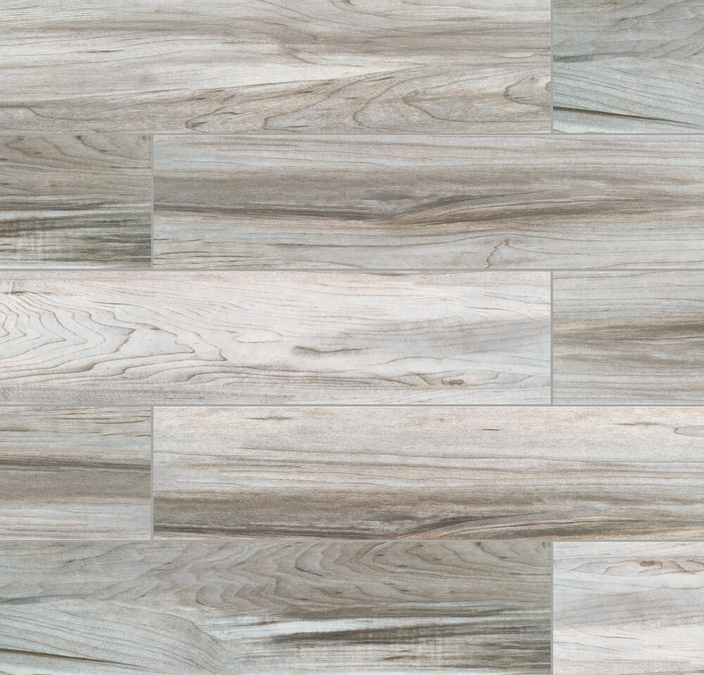 MS International Woodhill Matte Ash 6 x 24 Ceramic Floor and Wall Tile
