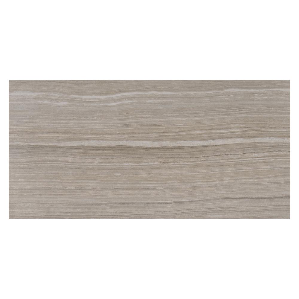 MS International Charisma Matte Silver 12 x 24 Ceramic Floor and Wall Tile