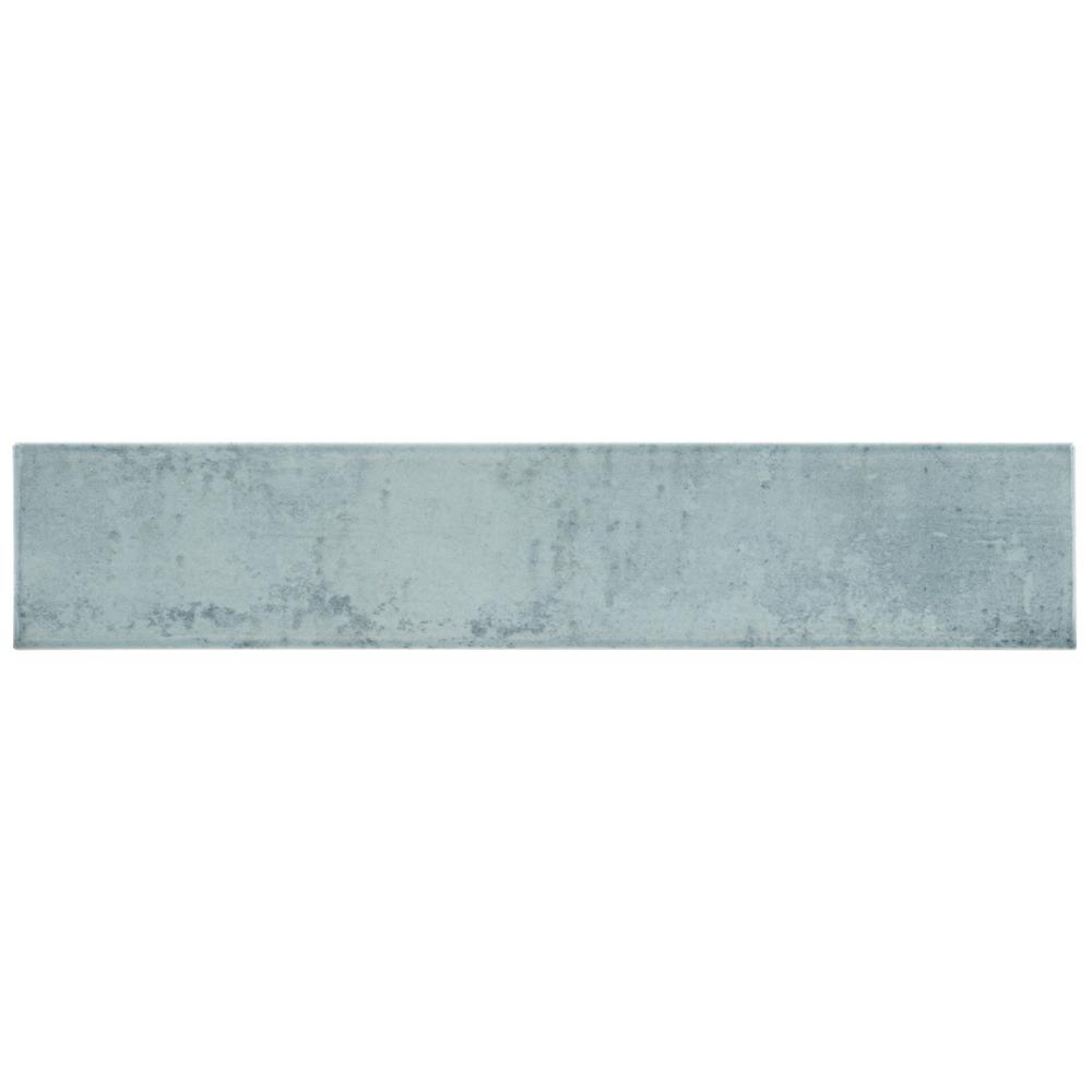 MS International Katella Glossy Azul 2 x 10 Ceramic Wall Tile