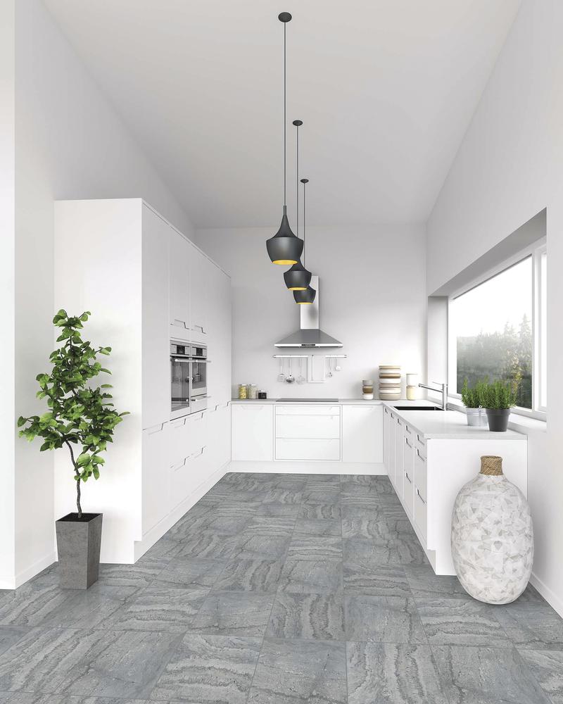 MS International Somerset Mountain Grey 12 x 12 Ceramic Floor and Wall Tile