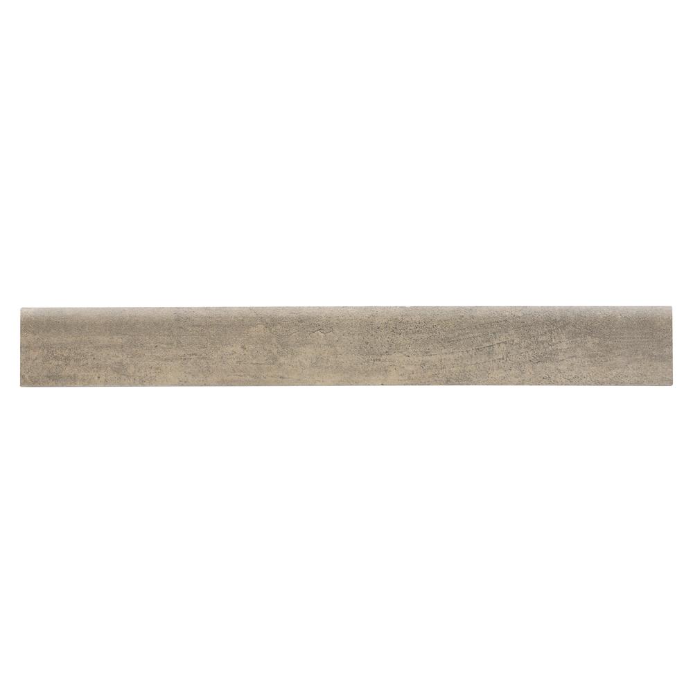Milestone Epic Imperial Gray 3 x 24 Porcelain Bullnose Trim Milestone Epic Imperial Gray 3 x 24 Porcelain Bullnose Trim