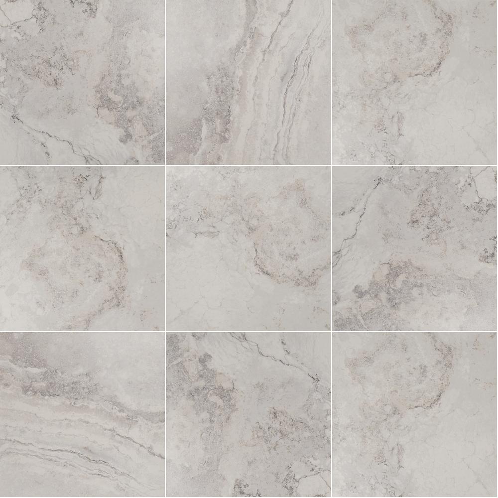 MS International Napa Matte Gray 12 x 12 Ceramic Floor and Wall Tile