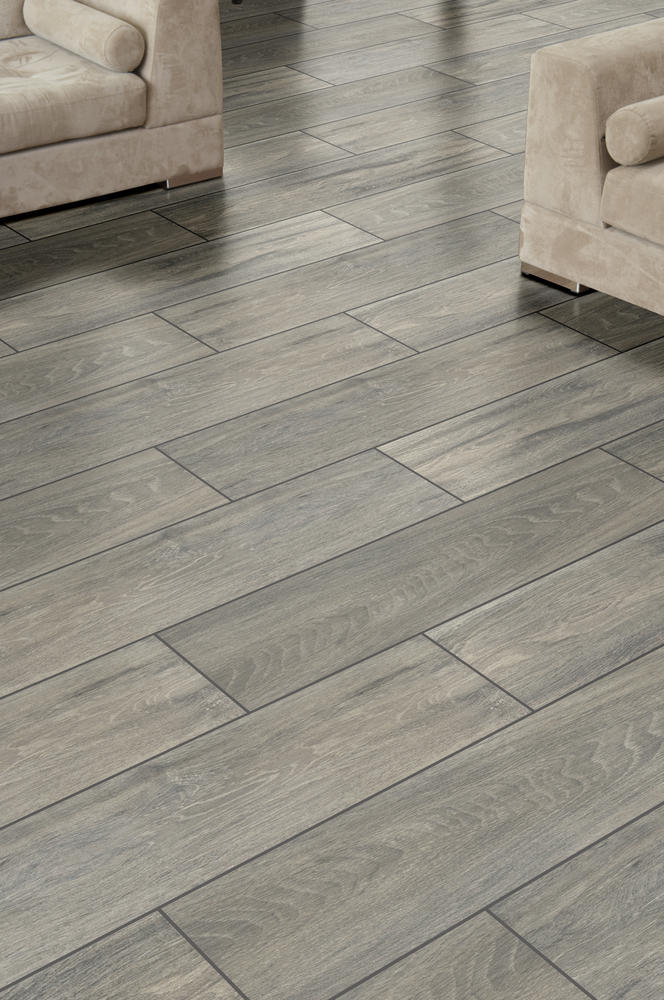 MS International Woodhill Matte Ash 6 x 24 Ceramic Floor and Wall Tile