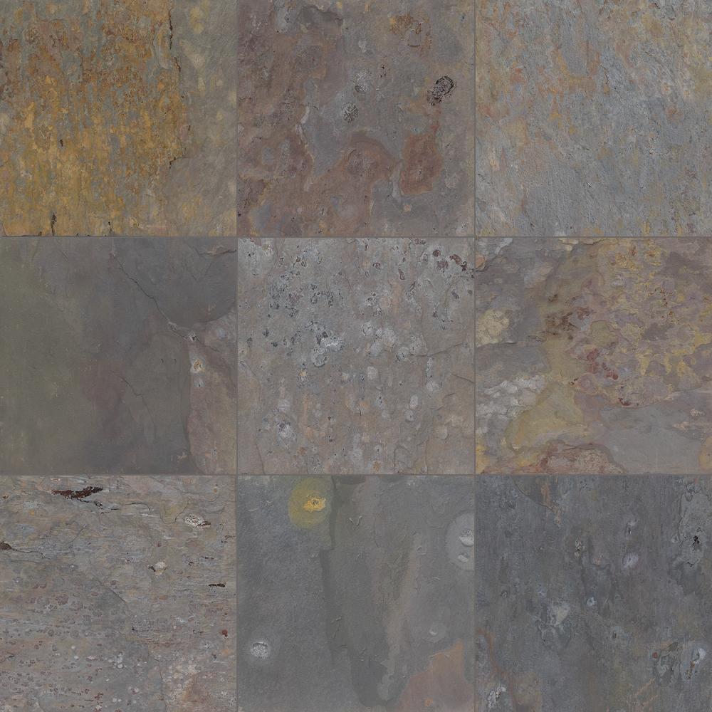 MS International Copper Mountain 16 x 16 Slate Floor and Wall Tile MS International Copper Mountain 16 x 16 Slate Floor and Wall Tile