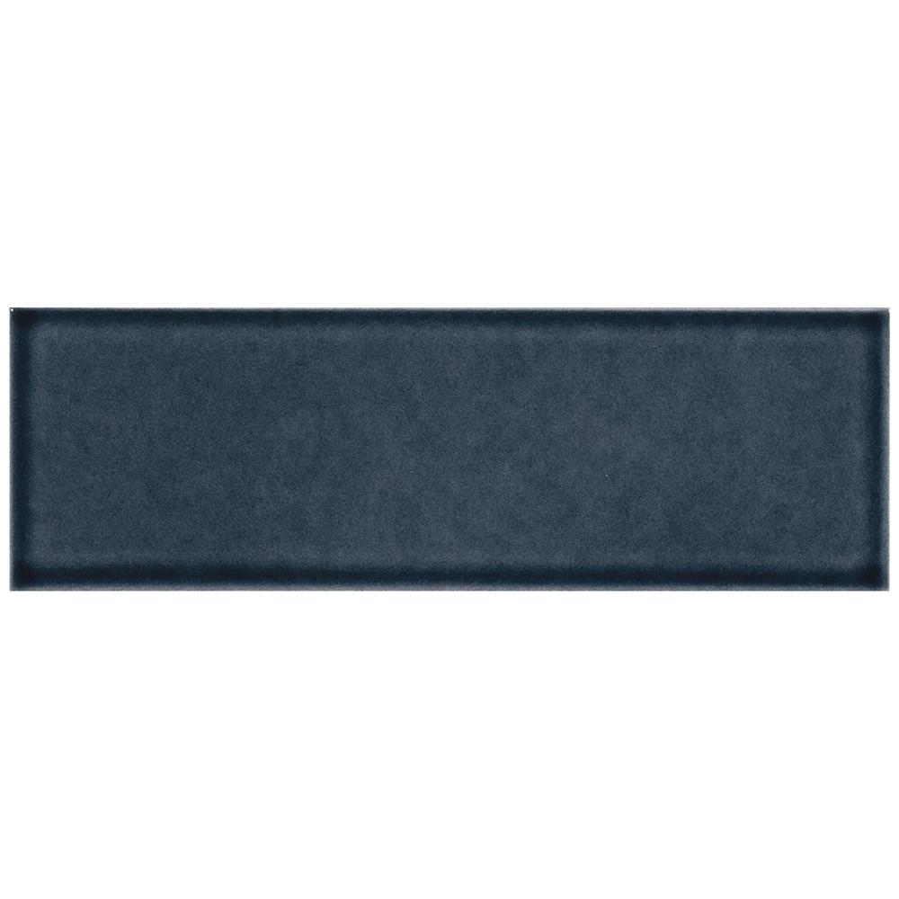 MS International Bay Glossy Blue 3 x 6 Ceramic Wall Tile