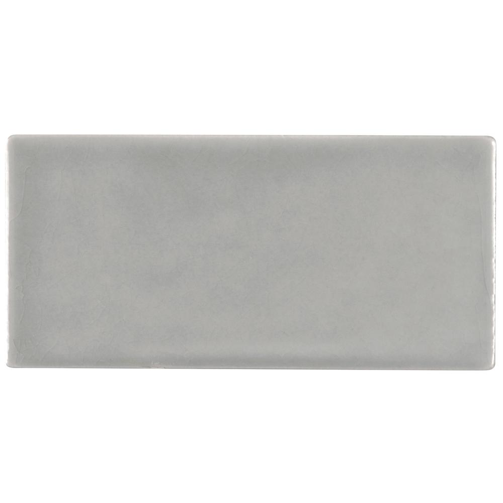 MS International Portico Glossy Pearl 3 x 6 Ceramic Wall Tile