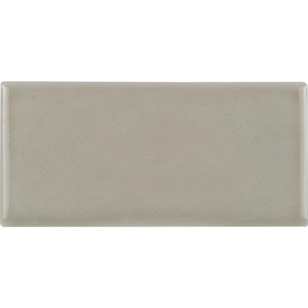 MS International Portico Glossy Pearl 3 x 6 Ceramic Wall Tile