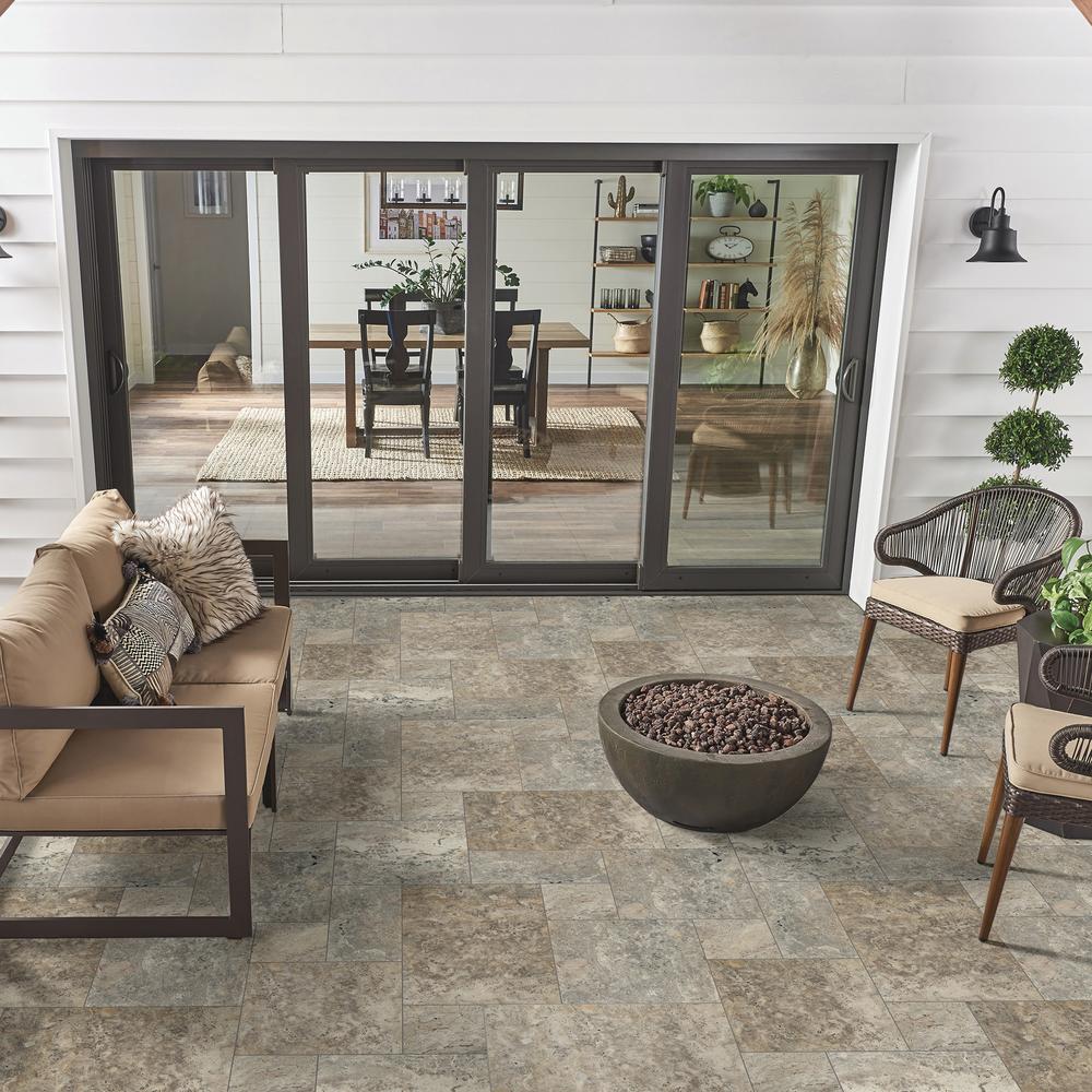 MS International Noce 18 x 18 Travertine Floor and Wall Tile MS International Noce 18 x 18 Travertine Floor and Wall Tile