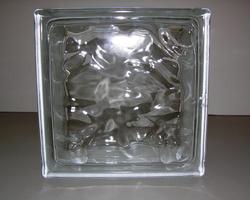 Mulia 8W x 8H x 3D Clear Craft and Décor Hollow Glass Block at