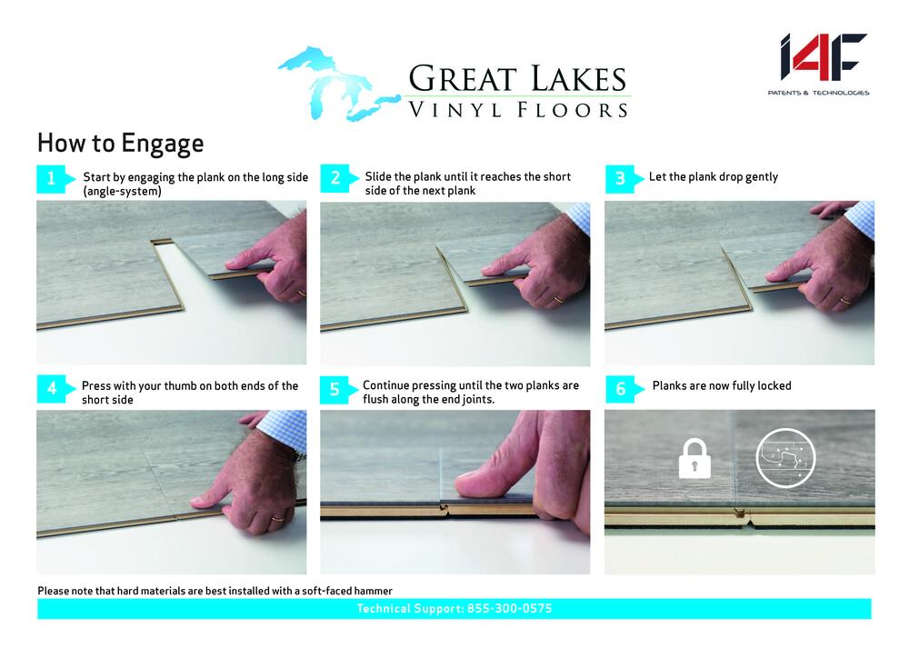 Great Lakes Vinyl Flooring Great Lakes Axis Core Whitewater 7